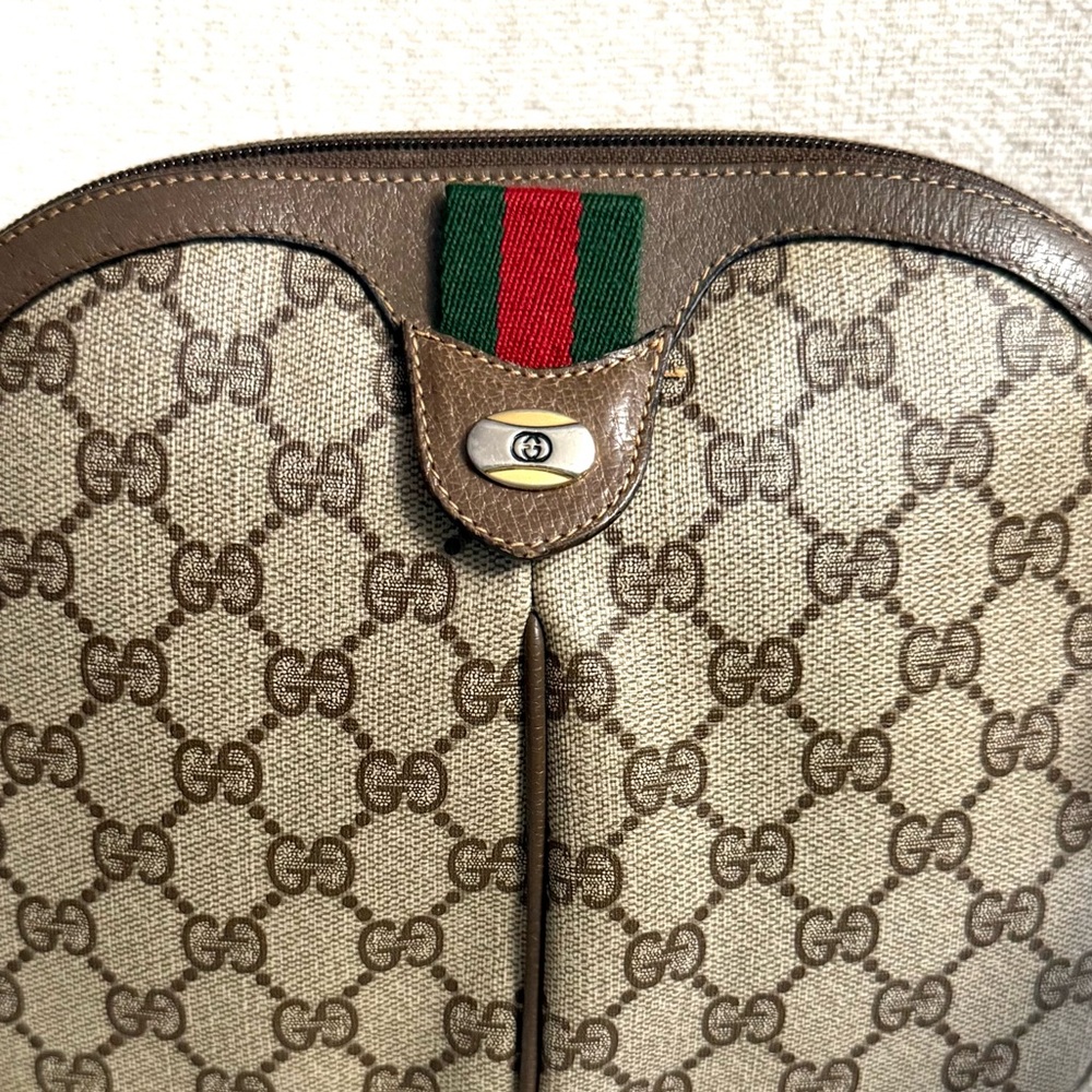 Authentic Gucci crossbody bag brown monogram coated canvas - Picture 15 of 15